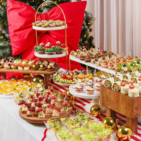 Фуршетный набор на 30 - 40 персон "Новогодняя вечеринка" - Новый год | MOSCOW FOOD - доставка фуршетных блюд